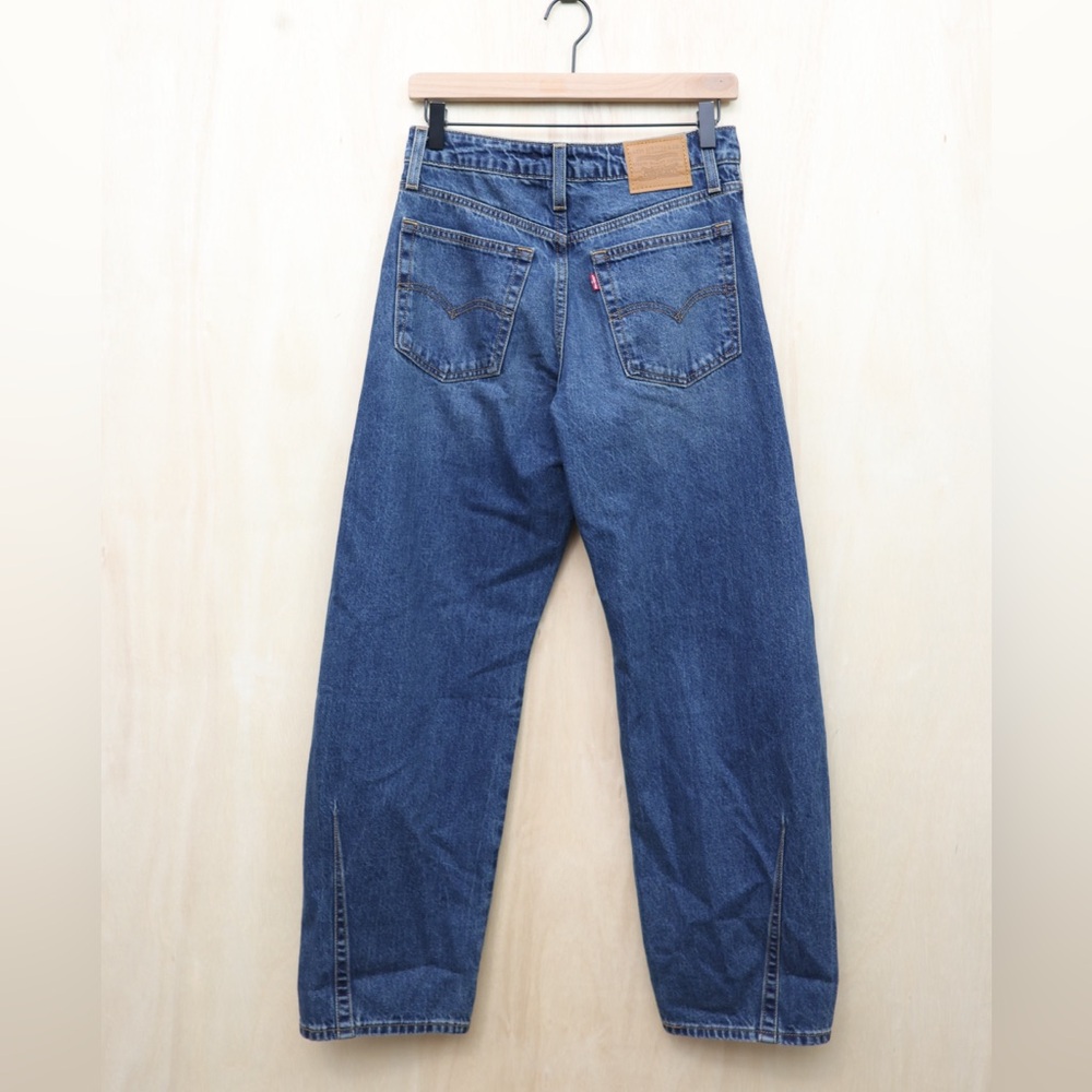 NWOT‎ Levi's Baggy Dad Barrel Jean Dark Wash 25 x 30 - Picture 3 of 4